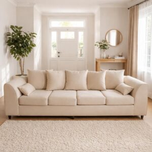 4 Seater Sofa with choice of different colours and fabric
