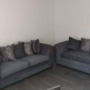 Brittany Chenille Fabric 3 Seater & 2 Seater Sofa Set