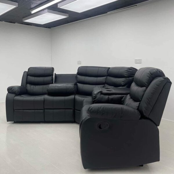 Brand New Roma Leather Recliner Sofa 3+2/Corner - Image 6
