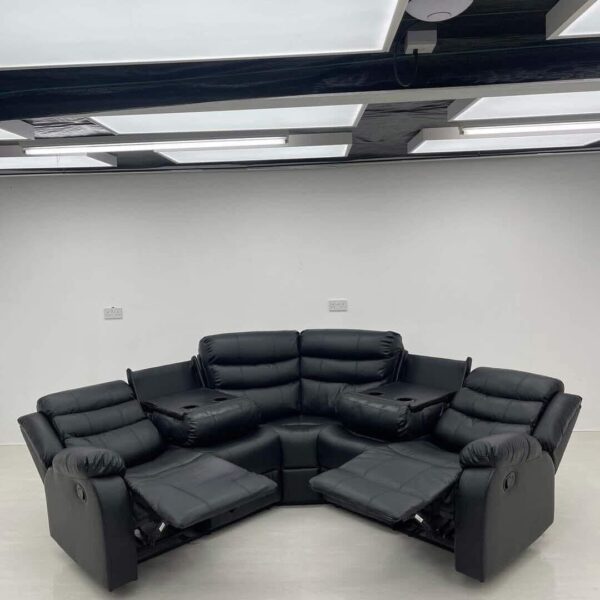 Brand New Roma Leather Recliner Sofa 3+2/Corner - Image 4