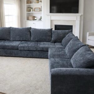 L Shape Large Sofa with the choice of Fabrics and Colours