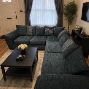 Dylan large Corner Sofa with the choice of  colours and fabrics